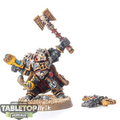 Space Wolves - Ulrik the Slyer - klassisch - gut bemalt