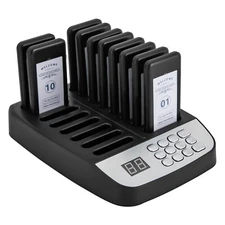 10Buzzer Restaurant Wire-less Pager Calling System  Queuing Calling Pager Waiter
