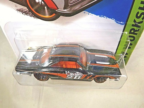 2014 Hot Wheels #239 HW Workshop '68 PLYMOUTH BARRACUDA FORMULA S Black Variant - Picture 3 of 5