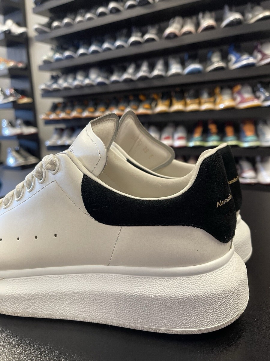 Size 39EU/9US - Alexander McQueen Oversized Sneakers White/Black