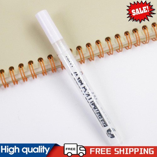 1 Pcs White Paint Pen Acrylic Paint Marker for Stone Glass Fabric