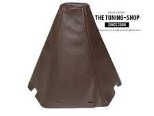 SCHALTMANSCHETTE SCHALTSACK FÜR NISSAN PATHFINDER R51 05-09 LEDER BRAUN