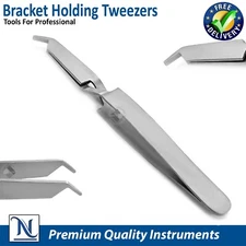 Bracket Tweezers Hole Grip Reverse Action Bonding Holding Placer