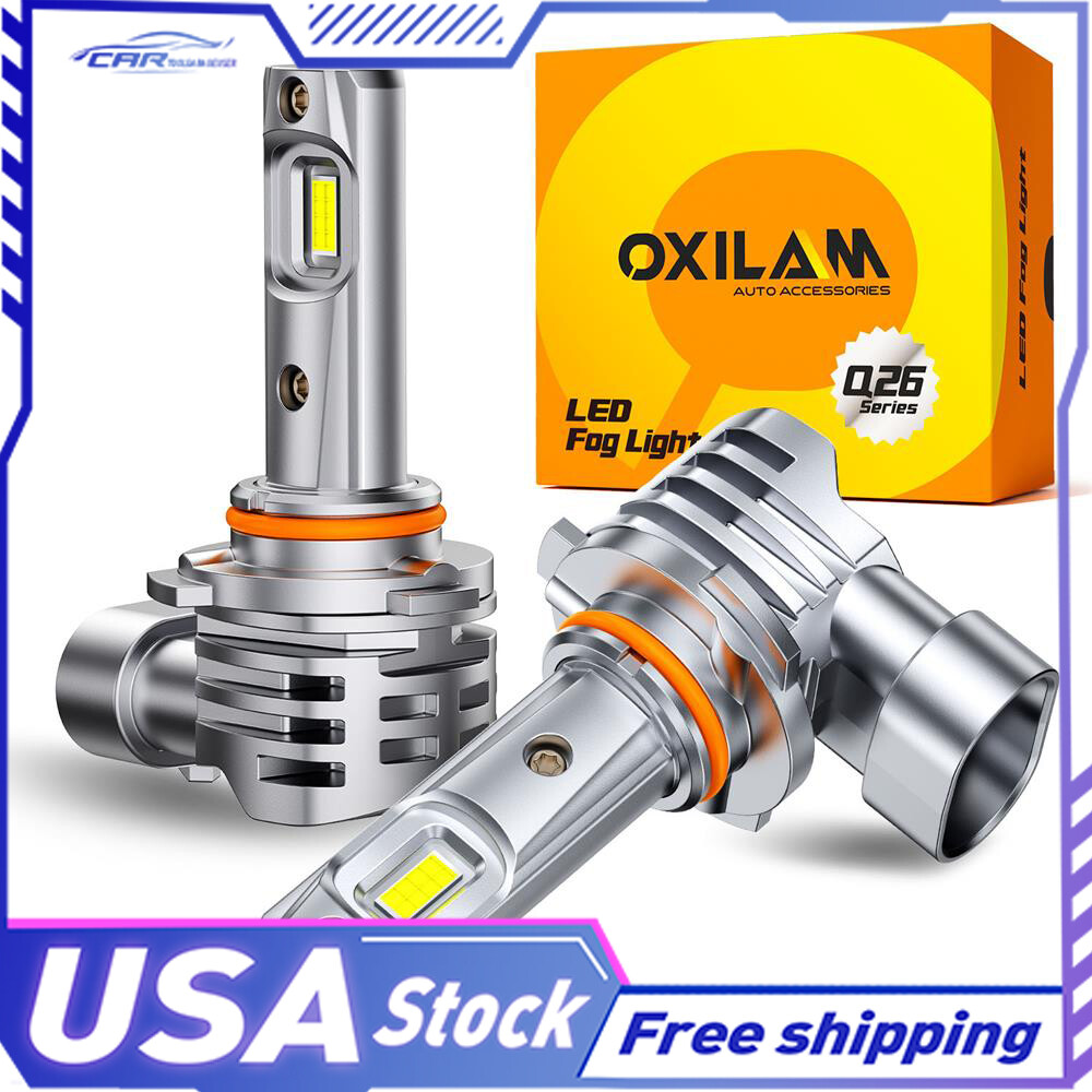 2x H9 H11 H8 H16JP LED 16W Lights7035CSP 6500K Fog Lamps Headlamps Bulbs 1500LM