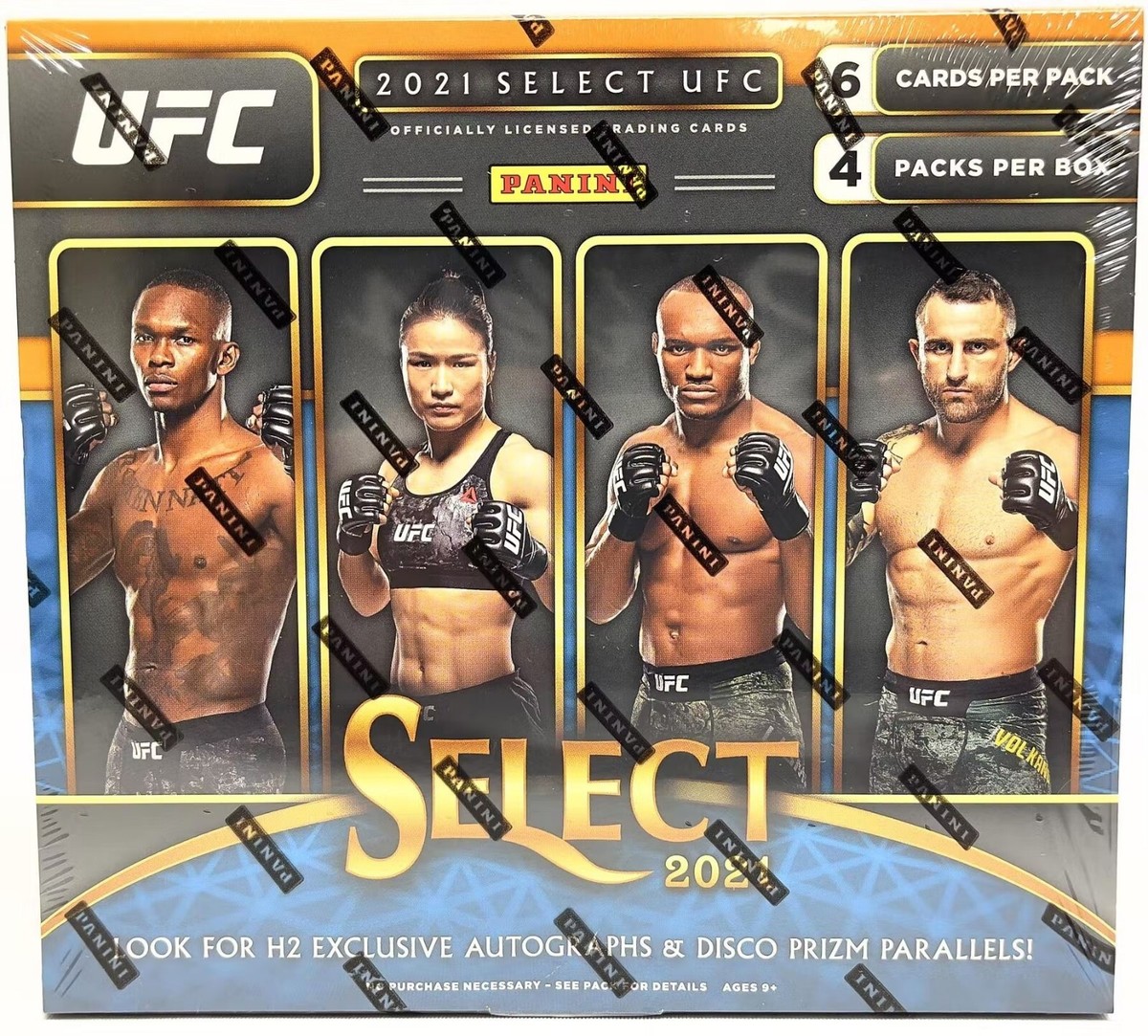 2021 PANINI SELECT UFC H2 HOBBY HYBRID BOX NEW FACTORY