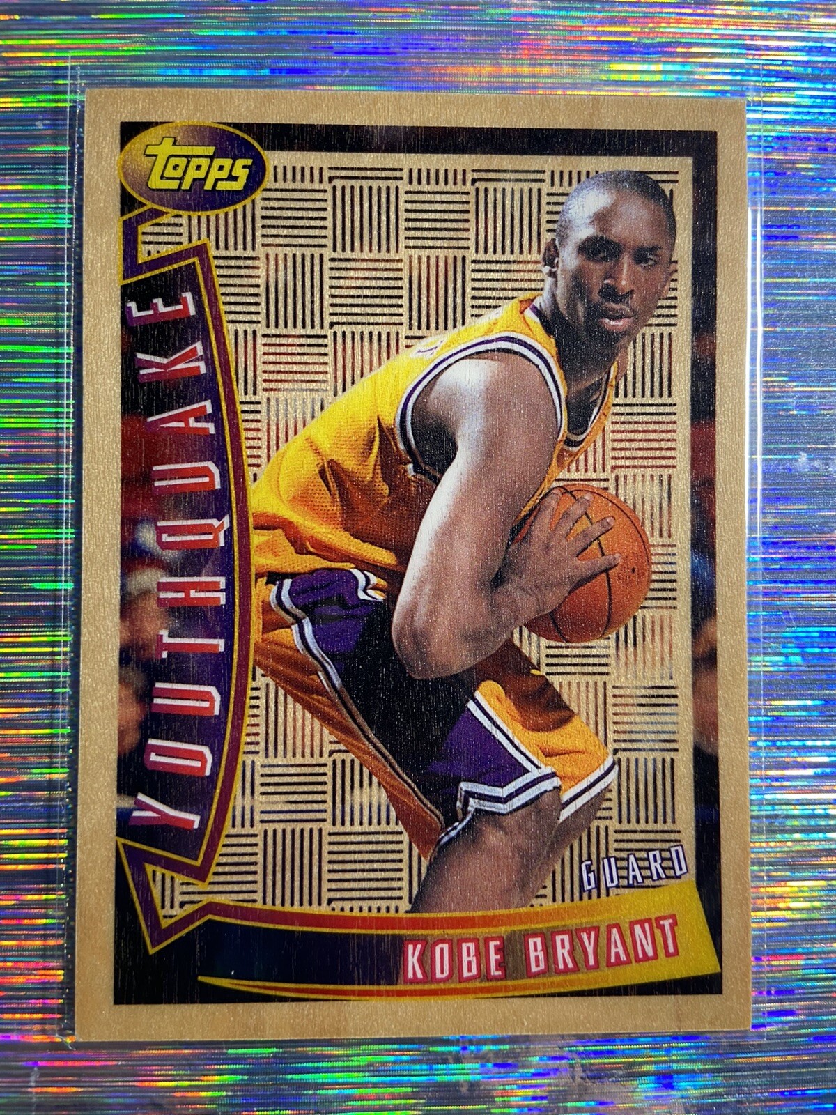 Kobe Bryant Rookie Topps Youthquake YQ15 Rare Insert 🔥📈🔥 Mint Kobe
