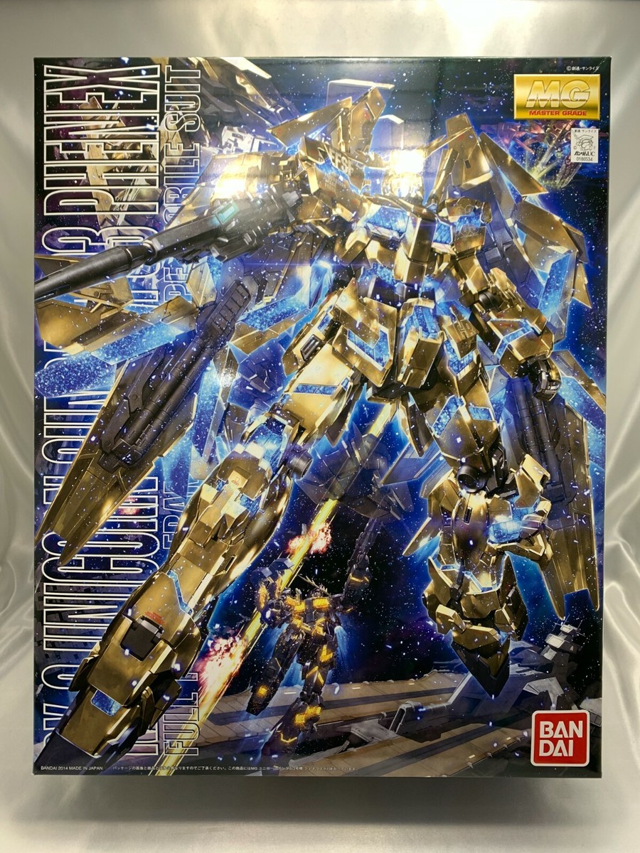 BANDAI MG 1/100 RX-0 Unicorn Gundam 03 Phenex Plastic Model Kit | eBay