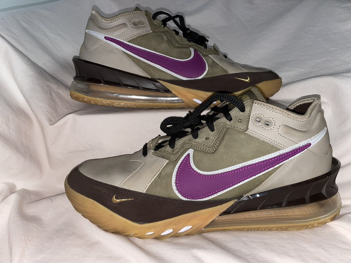 Size 13 Nike LeBron 18 Low x atmos Viotech 2021 Excellent Pre Owned  Condition