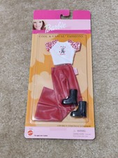 NIB Vintage Barbie Fashions Cool Casual Clothes Set Mattel New In Box
