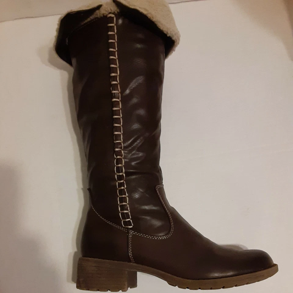 Botas de terreno Naturalizer Soul para mujer talla 6 marrón buey Foto 4 de 4