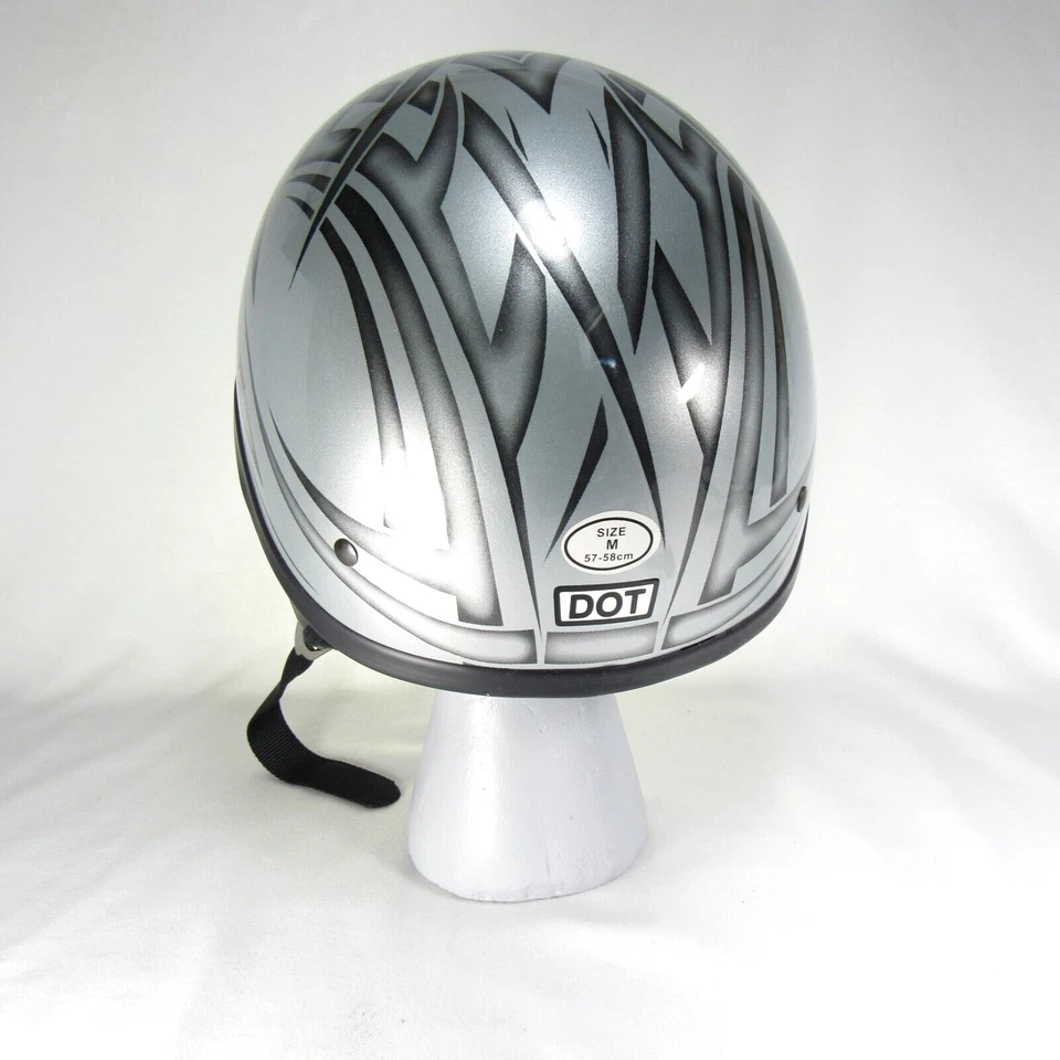 CASCO THH Half-Face Helmut con visera a presión mediana/57-58 cm Foto 3 de 4