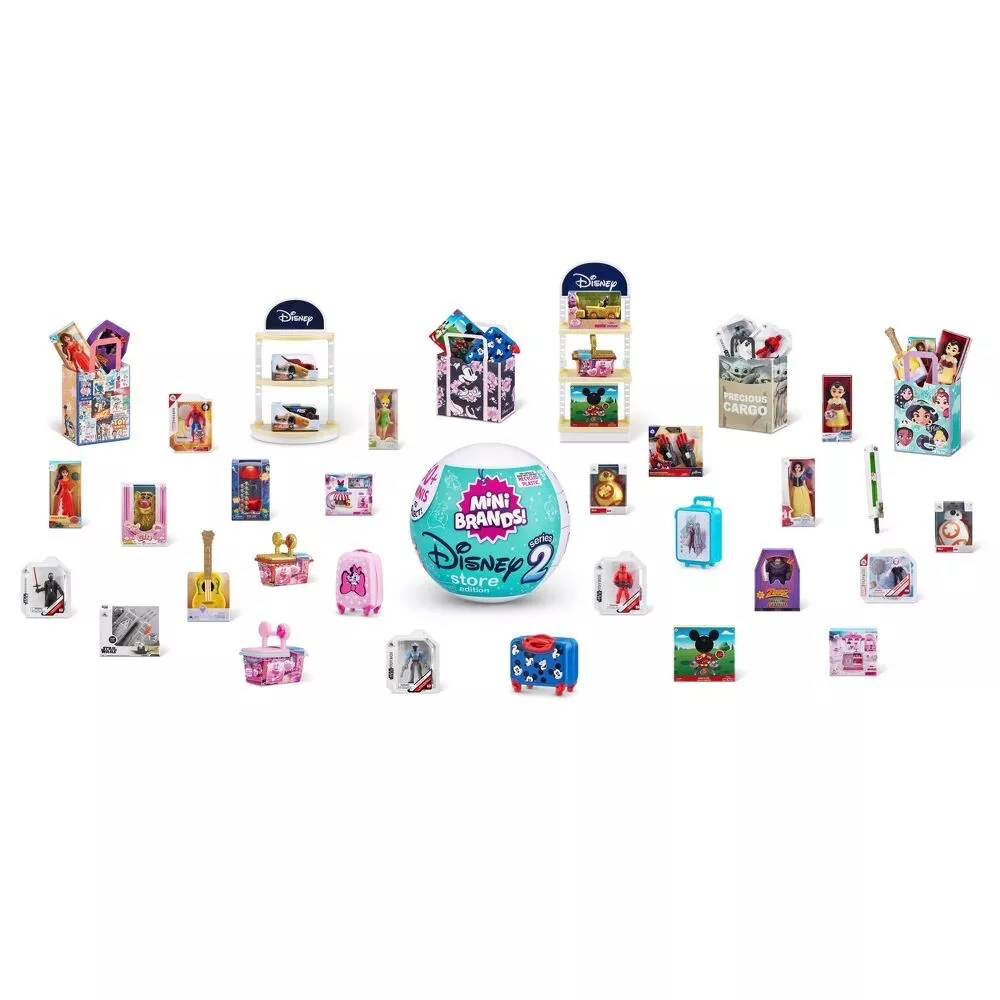 5 Surprise Brands Toy Shop Playset Series 1 by ZURU with 5 Exclusive  Mystery Mini , Store and Display Your Collectibles Collection! , White