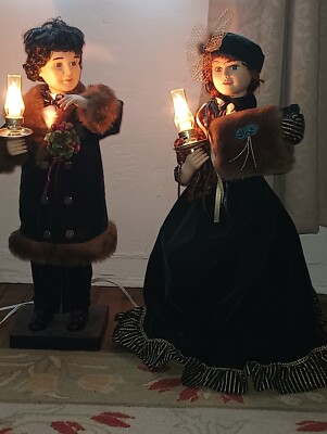 Traditions Animated Victorian Couple 27" Christmas. Costco 1996 | eBay Traditions Animated Victorian Couple 27" Christmas. Costco 1996 | eBay
