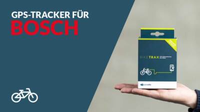 BikeTrax Powunity GPS-Tracker E-Bike Diebstahlschutz für Bosch Generation 4