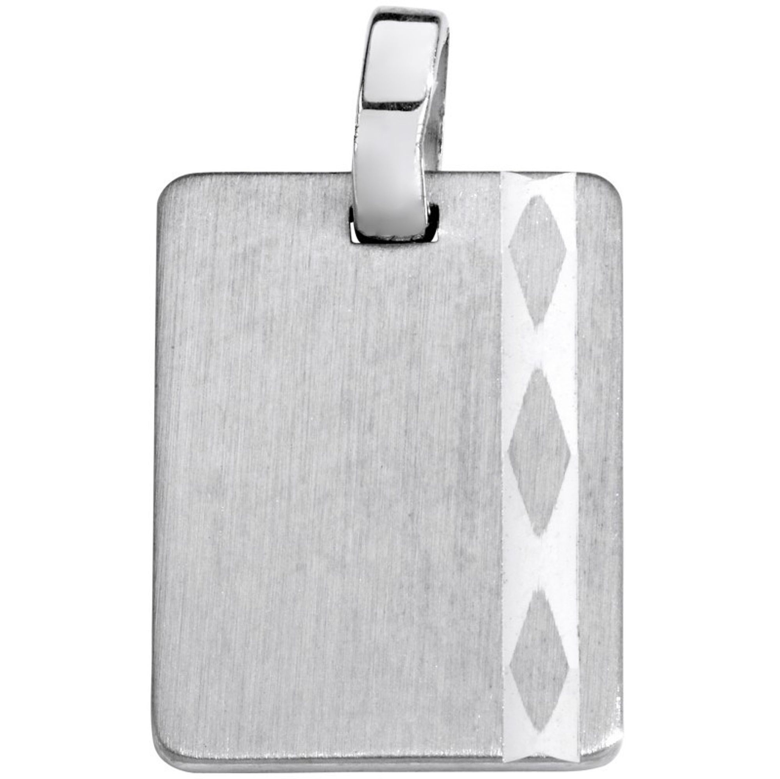 Базовая плита Silber SL32 Damen Herren Anhänger из стерлингового серебра-Silber 925 пробы