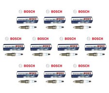 Set of 10 BMW X5 Bosch Spark Plugs 0242145515 12120037580