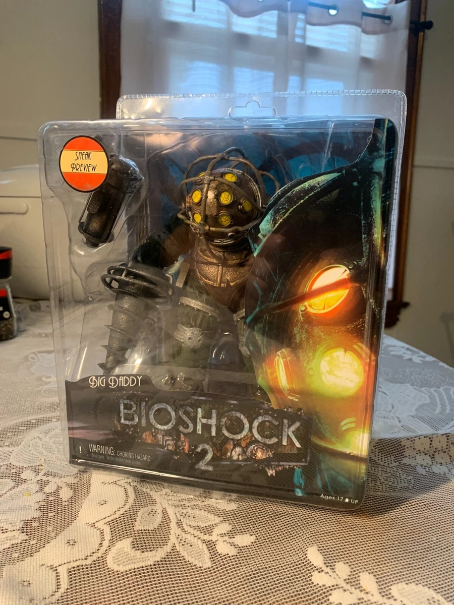 NECA 2009 Bioshock 2 Big Daddy Sneak Preview Action Figure UNOPENED New in box