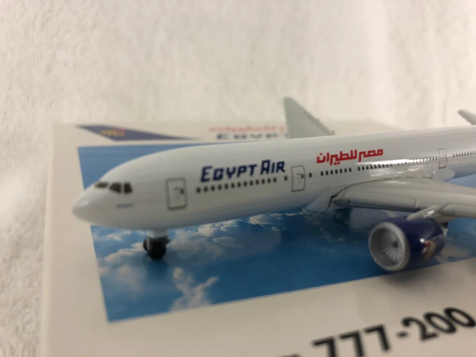 HERPA WINGS 506410 ЕГИПЕТ AIR BOEING 777-200 РЕДКАЯ МОДЕЛЬ В МАСШТАБЕ 1:500 - Изображение 2 из 4
