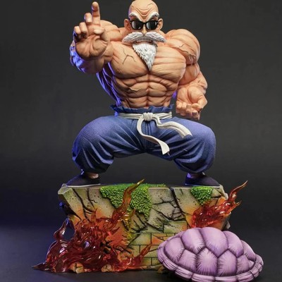 UK Dragon Ball DBZ Master Roshi Max Power 1/4 Clouds Studio Resin Statue