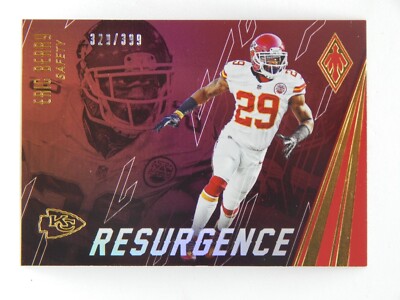 2016 Panini Phoenix Football - Resurgence Red /399 RES-EB Chiefs - ERIC BERRY