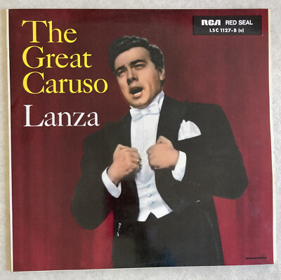 Mario Lanza - The Great Caruso LP Album  Vinyl Schallplatte 12''