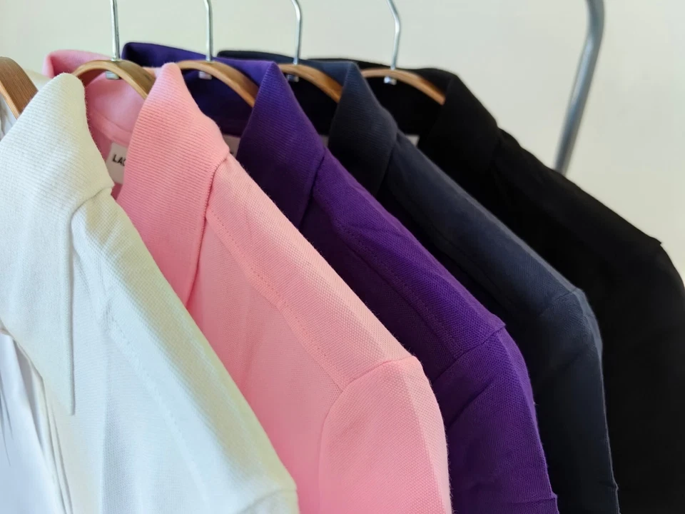 Original Lacoste Womens Slim Fit Cotton Polo Shirt 36-42 - Image 4 of 4