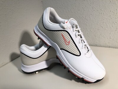Nike Lunar Links Black & White Pink Women Golf Shoes Sz 6.5 418376 161 Very Good