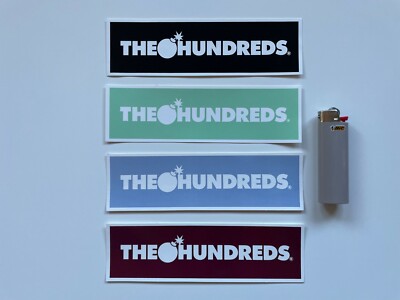 LOT OF THE HUNDREDS Clothing Brand Stickers