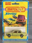 1976 Matchbox Lesney Superfast #55 Cortina 1600, Green, 1/64 With Protector