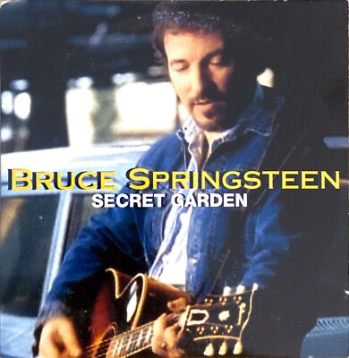 FRANZÖSISCHE CD SINGLE BRUCE SPRINGSTEEN SECRET GARDEN KARTONHÜLLE SELTEN 1995