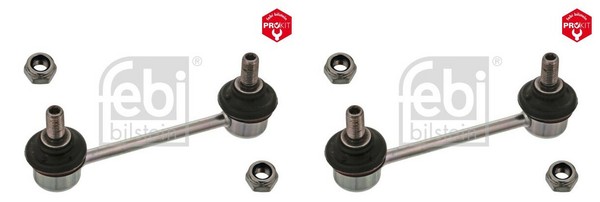 2 X Febi Koppelstange Hinten Beidseitig FüR Mitsubishi Lancer Viii-image
