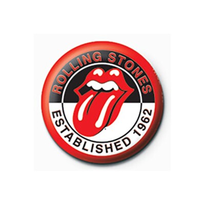 The Rolling Stones Established Anstecker Button Pin Abzeichen Geschenk