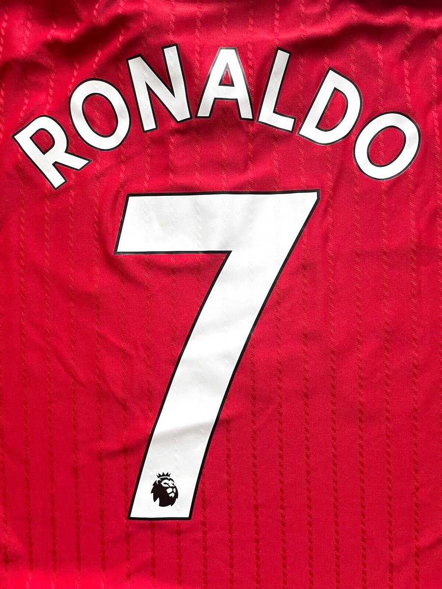 2022/23 Manchester United Authentic Home Jersey #7 Ronaldo XL