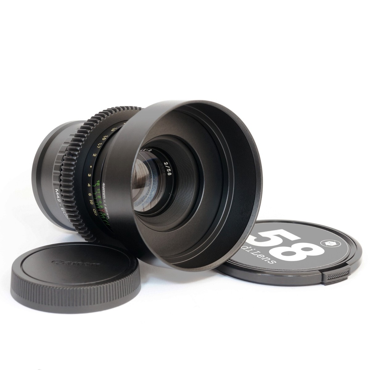 Cinema Lens Sharpest Vintage Lenses ⭐Canon EF⭐ Helios 44-2⭐58mm