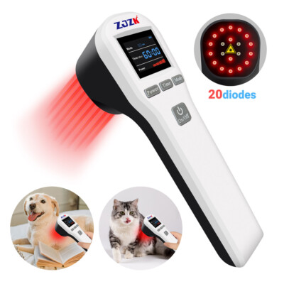 Cold Laser Therapy Body Pain Relief Device Soft Healing Lazer 880mW Pet Friendly