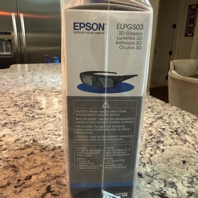 EPSON ELPGS03 3D Glasses ２本中古 Epson ELPGS03 Active 3D Glasses for sale online | eBay