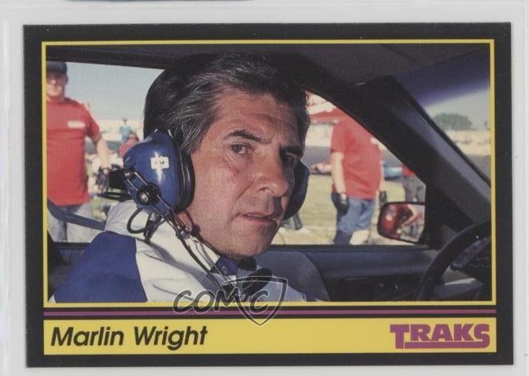 1991 Traks Marlin Wright #160 Rookie RC 0s5