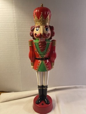 Christmas Collectible Nutcracker Figurine With Music And Led Illumination