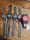 5 Vintage Mens Sport Digital Wristwatch  UNTESTED 