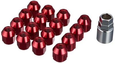 KYO-EI KIL36R LEGGDURA RACING Short M12 x P1.25 Red New From Japan