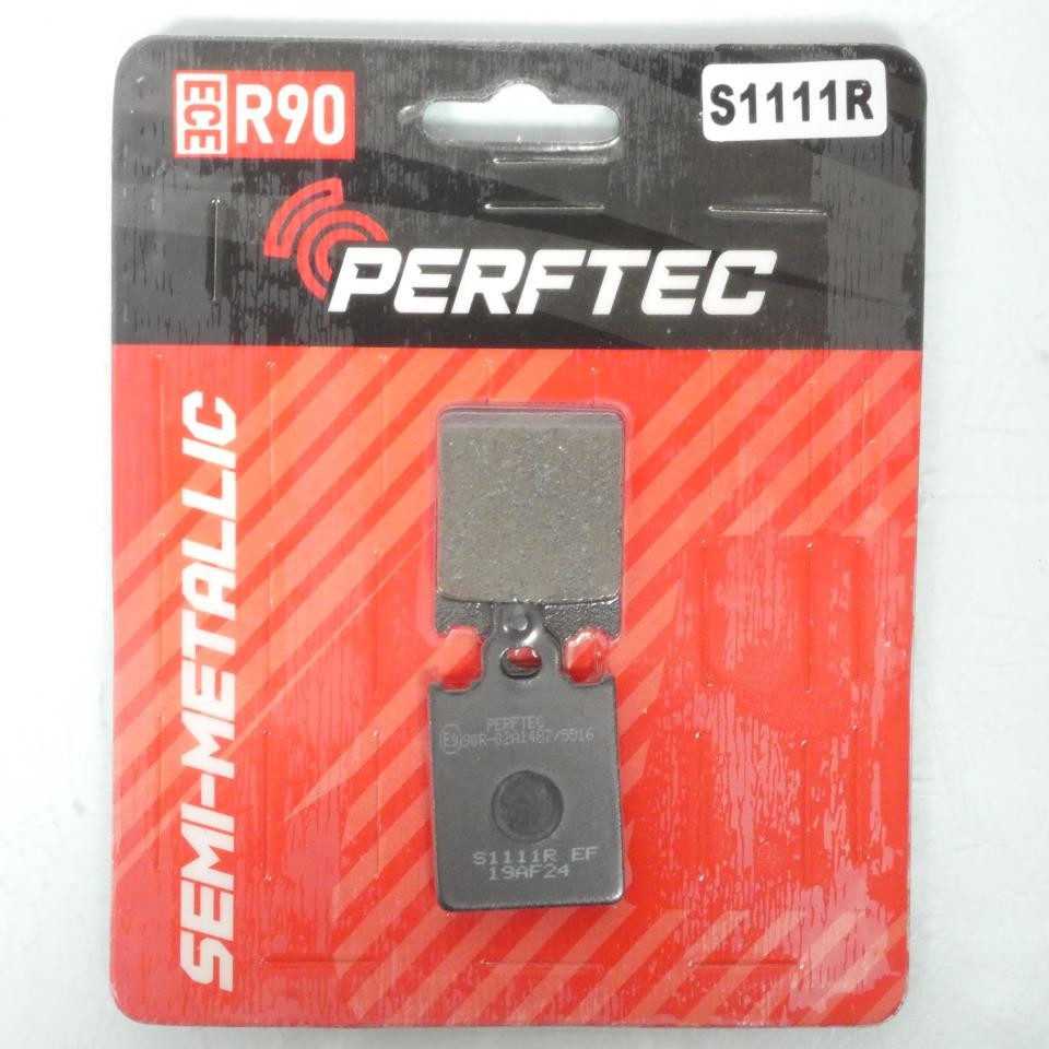Plaquette de frein Perftec pour scooter Piaggio 125 Vespa Px Euro2 de 2001 à 2007