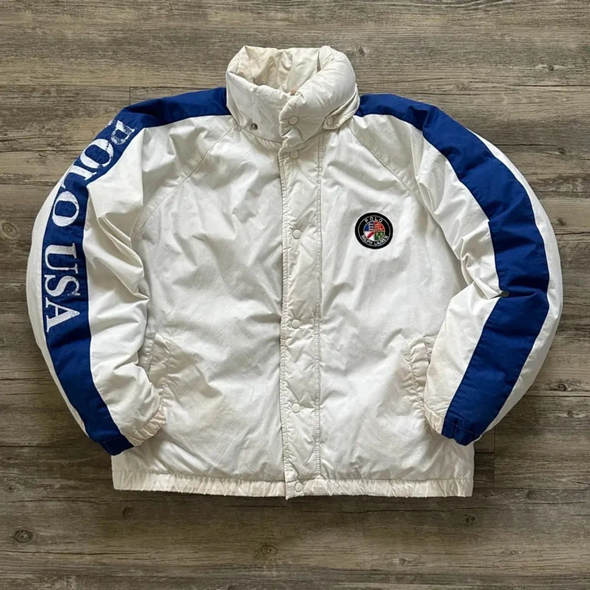 vintage ralph lauren down jacket products for sale | eBay