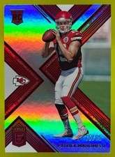 2017 Panini Donruss Elite Patrick Mahomes II Aspirations 75 /85 #155 RC ROOKIE