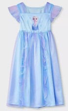 Frozen Toddler Girls' Size 2T Frozen Elsa Fantasy NightGown - Princess
