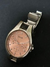 SEIKO DEUA V33J-5400 Quartz Pink Dial Watch Unisex Analog From Japan