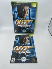 007: NightFire James Bond Microsoft Xbox, 2002 Case Manual Only - NO GAME DISC