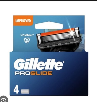 Gillette Proglide Rasierer 4er Pack Original Herren Nachfüllkassetten