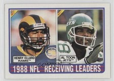 1989 Topps League Leaders Henry Ellard Al Toon #218 2u3
