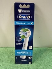 NEW Oral-B Precision Clean X Electric Toothbrush Replacement Brush Heads 3 Pack