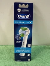 NEW Oral-B Precision Clean X Electric Toothbrush Replacement Brush Heads 3 Pack